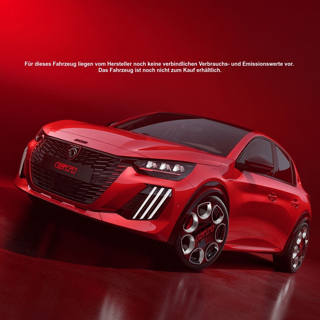 Neuer PEUGEOT E-208 GTi